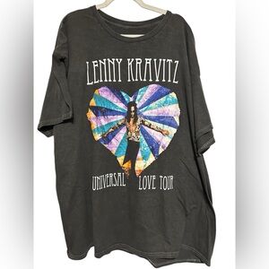 Modern Lenny Kravitz "Universal Love Tour" T-Shirt Size L/XL